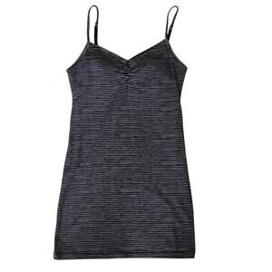 NWT SO Black & White Striped Molded Cup Cami Camisole Tank Top Junior's Size XS